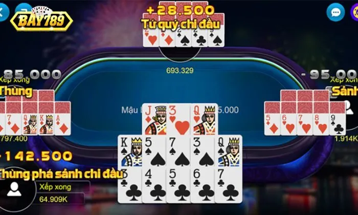 Hướng dẫn chơi bài Mậu binh trực tuyến tại Bay789 chi tiết